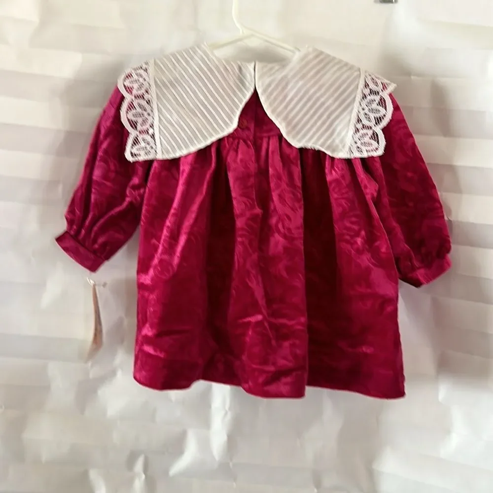 Kalula Kids Magenta Toddler Girl Dress Size 12 Months – Cute Party Outfit